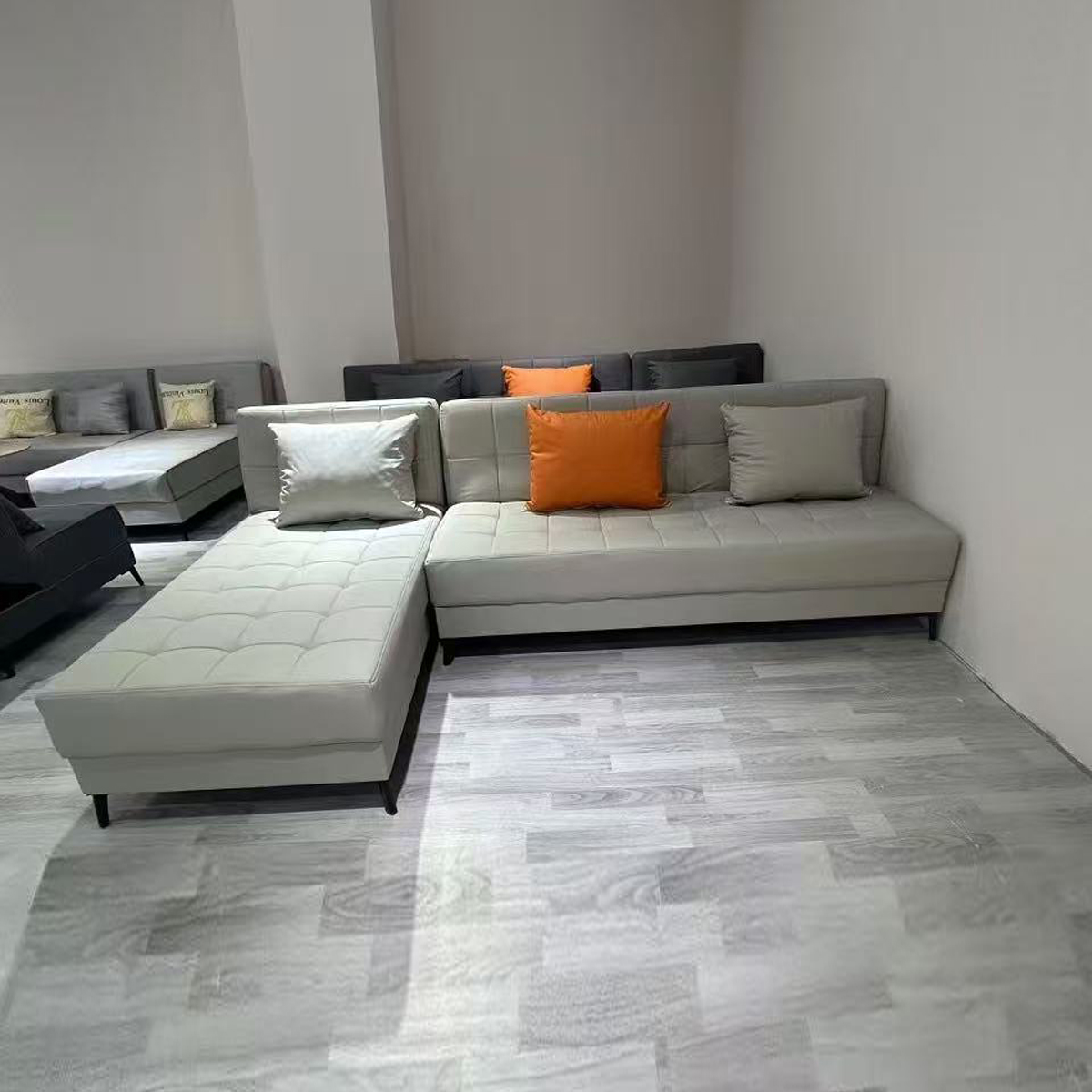 西藏包邮沙发床多功能猫抓布沙发床小户型客厅卧室书房沙发