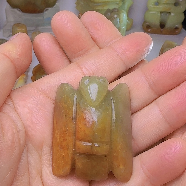 和田玉吊坠(不含链)未镶嵌