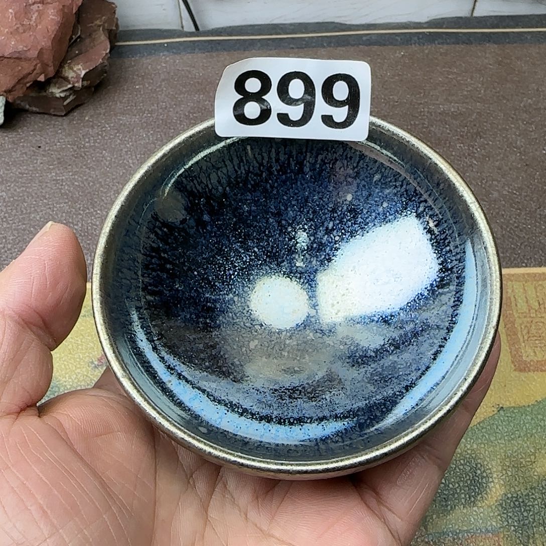 茶盏建盏杯主人杯龙窑柴烧建盏杯
