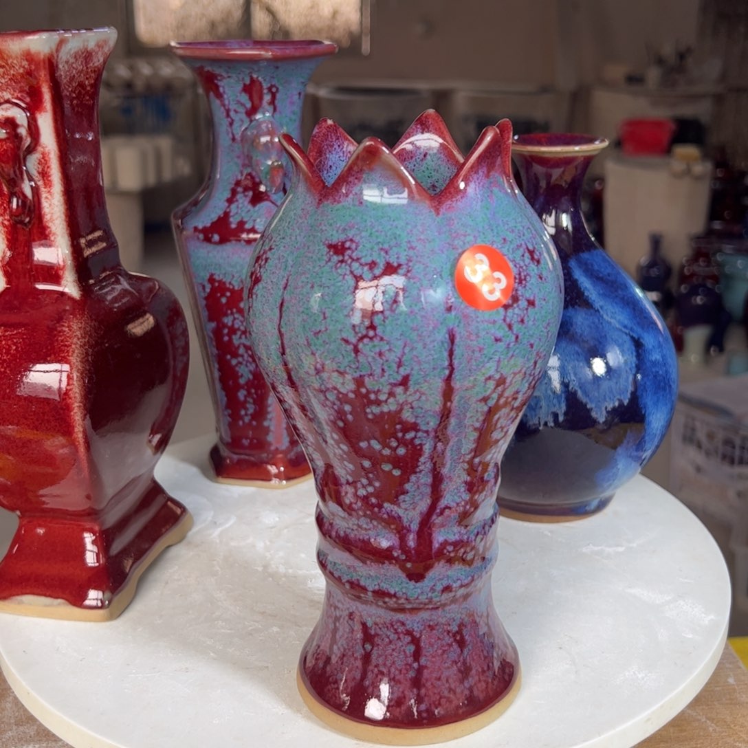 摆件郑家钧窑摆件