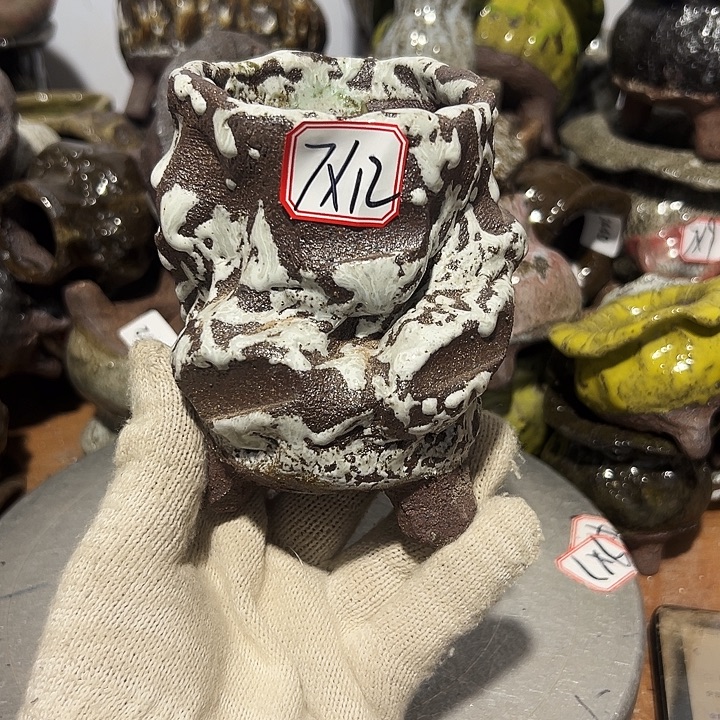 粗陶花盆制作就这样了，