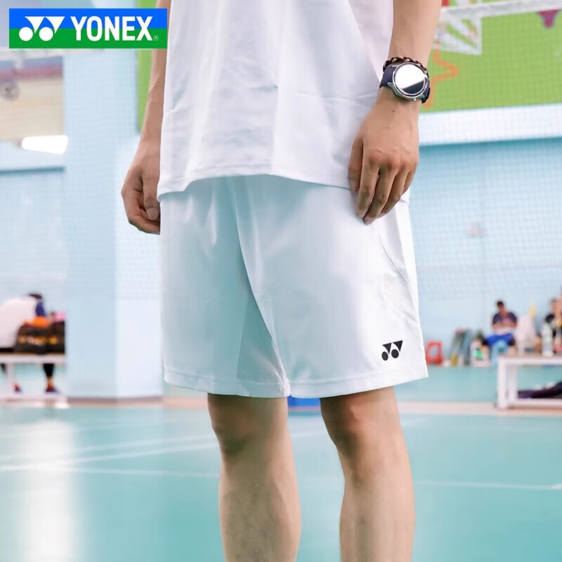 yonex尤尼克斯秋季新款羽毛球服速干短裤男款比赛训练男款-120194