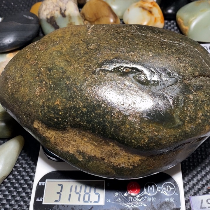 a***n和田玉未镶嵌挂件