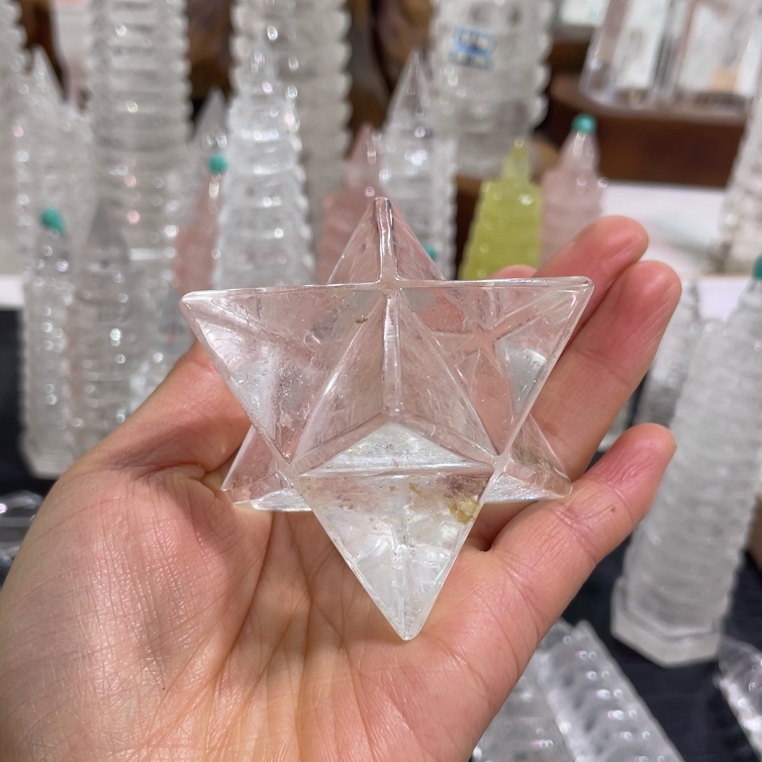 水晶梅尔卡巴星未镶嵌