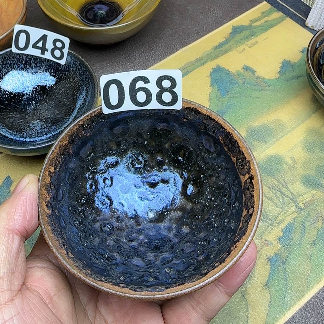 茶盏建阳建盏主人杯龙窑柴烧