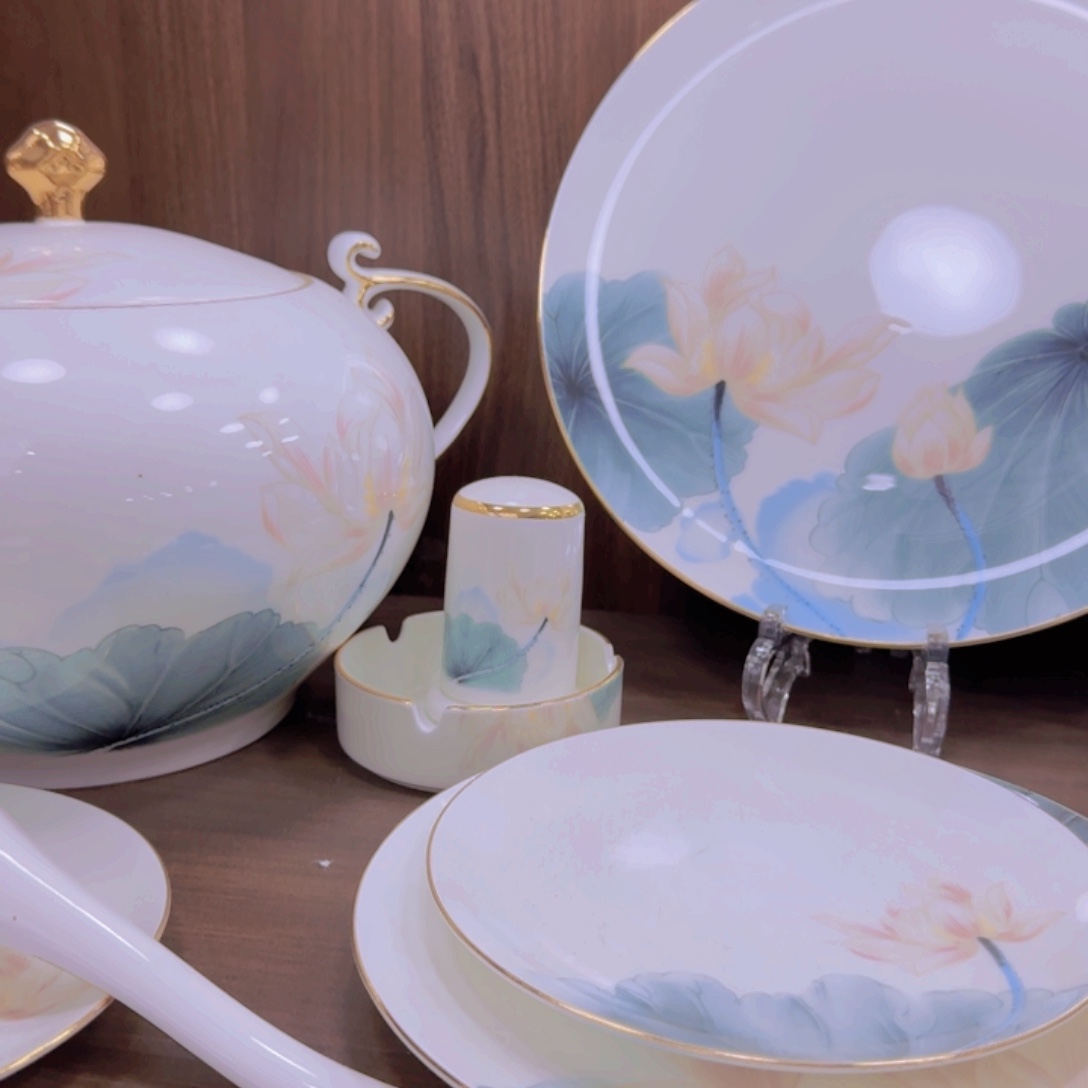 瓷荷塘月色单拍组合