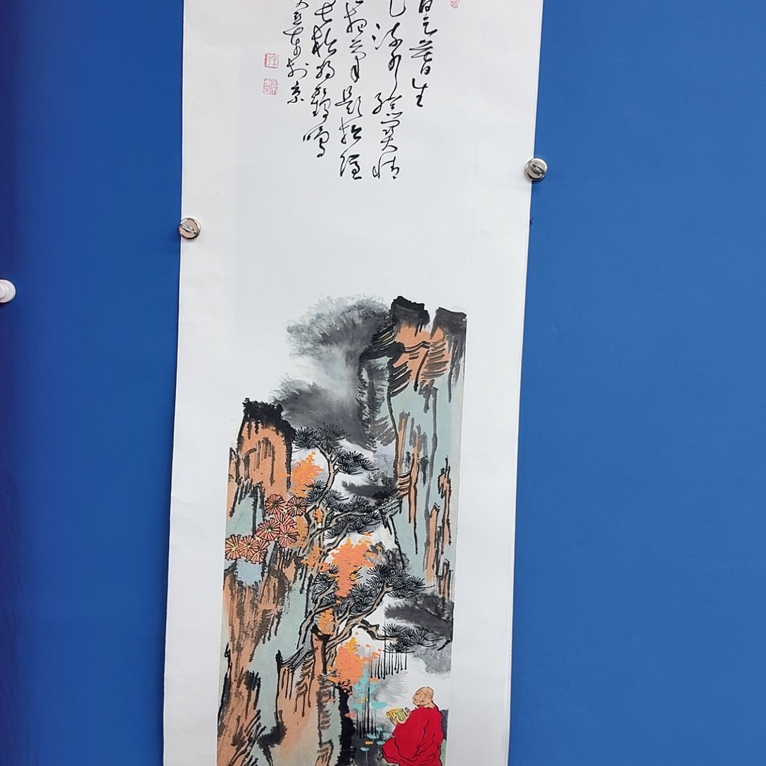 国画多次参加国内外大型