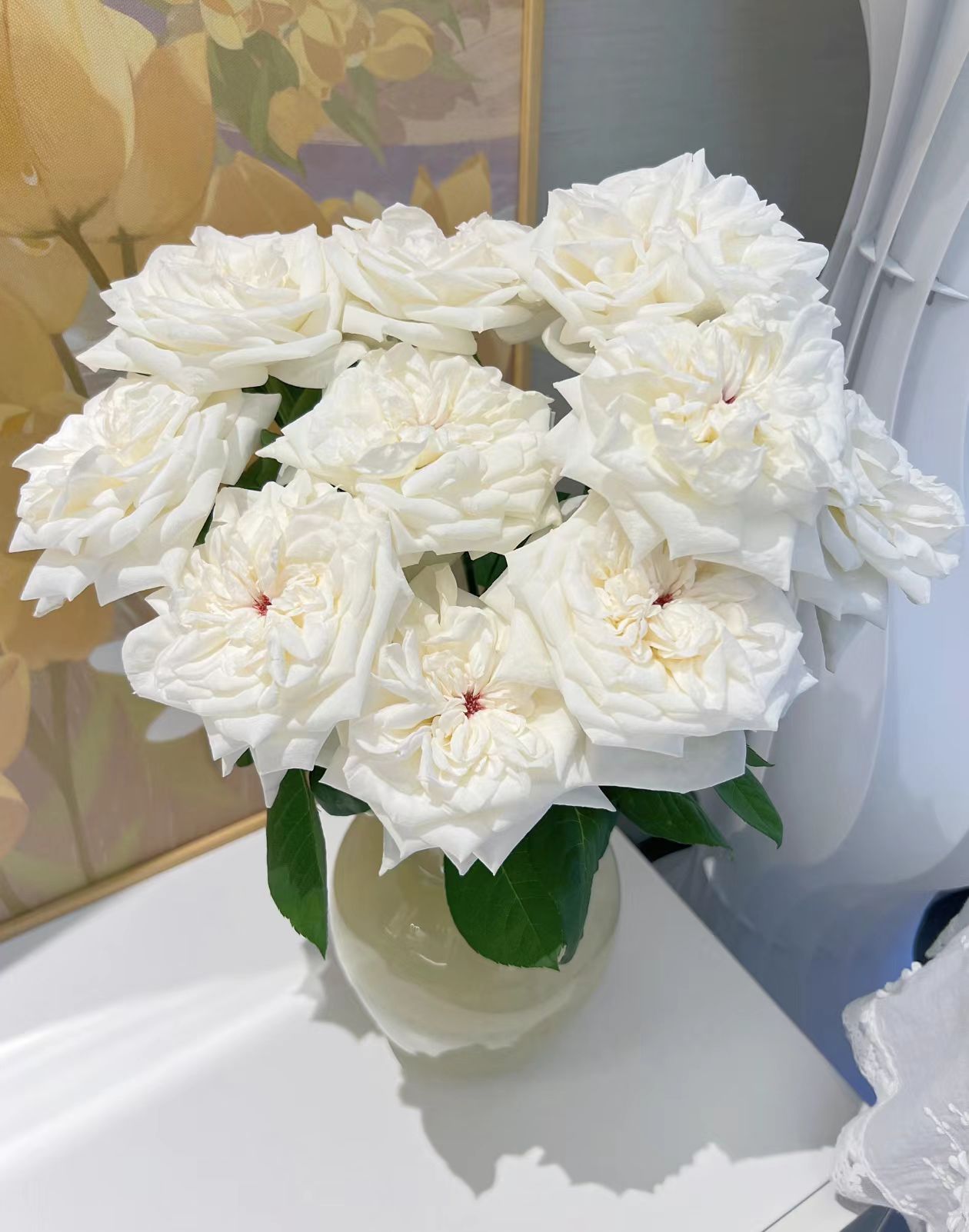 【白荔枝玫瑰】斗南鲜花云南直发玫瑰鲜花两单京东冷链包邮