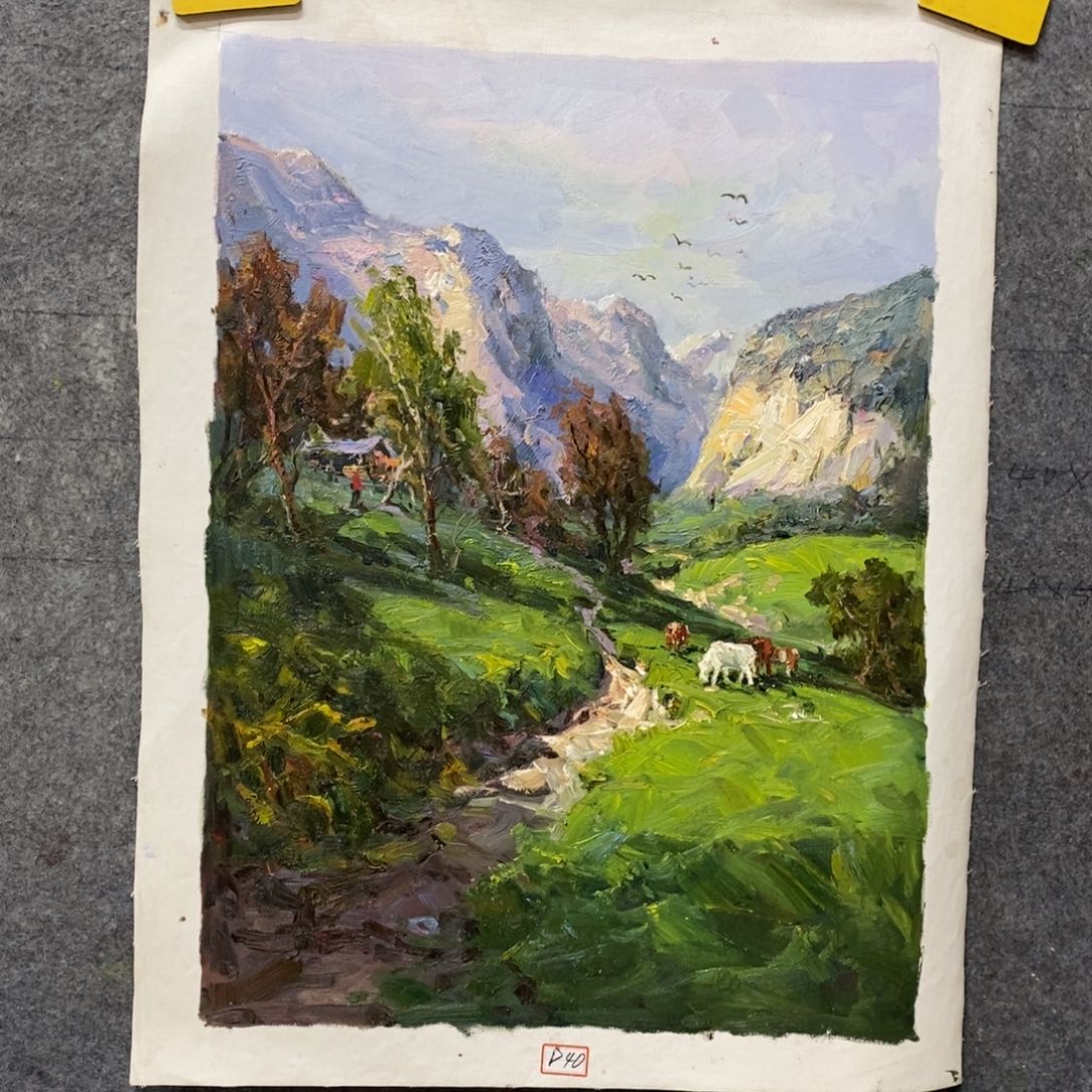 油画风景油画作品