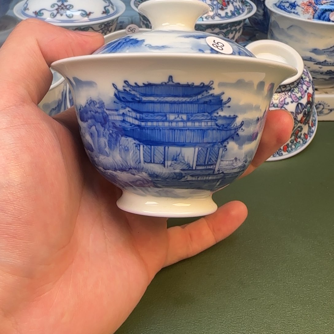 彦祖纯手工手绘茶具85