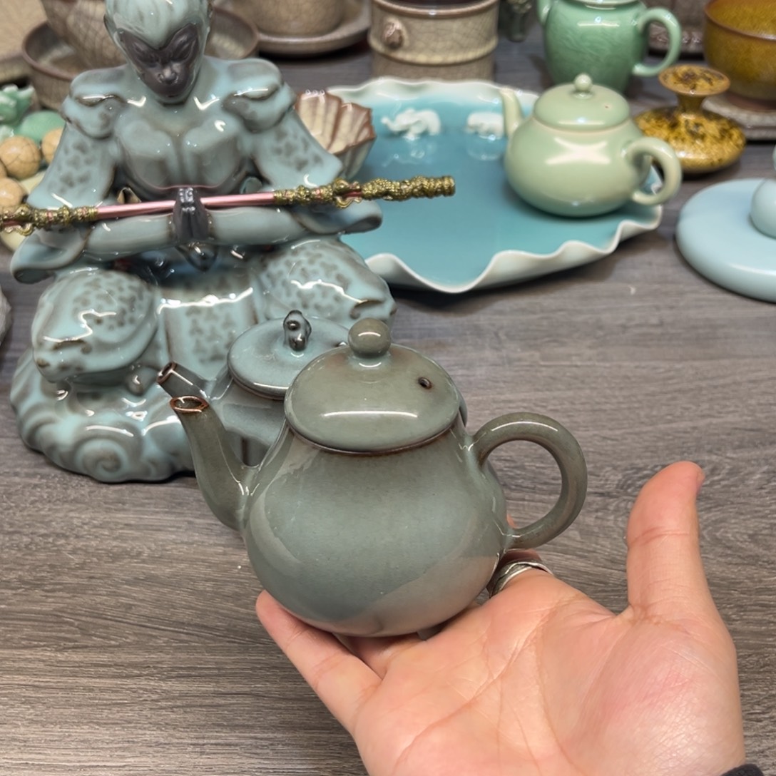 郑原斌 铁胎 梨形壶