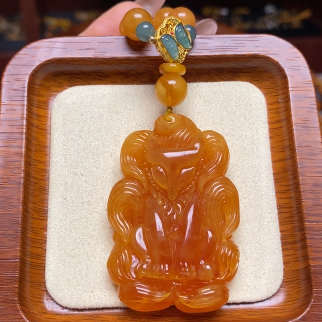 【闪购商品】蜜蜡颈饰未镶嵌项链