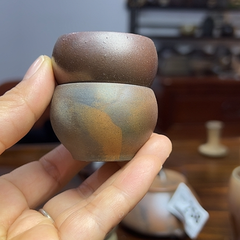 戬谷龙窑柴烧茶杯41