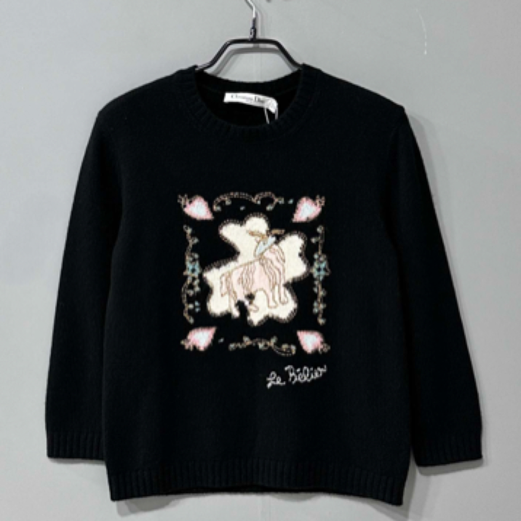 Dior/白羊座羊绒针织毛衣/99新/S码/99721