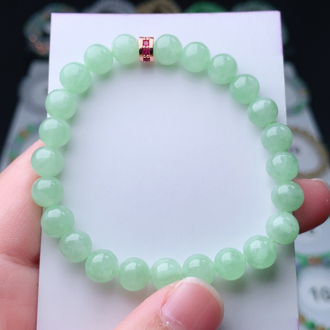 翡翠手串未镶嵌翡翠