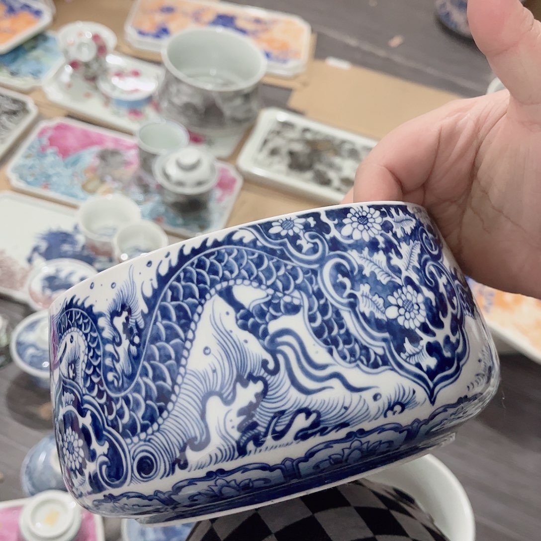 瓷片景德镇陶瓷艺术品