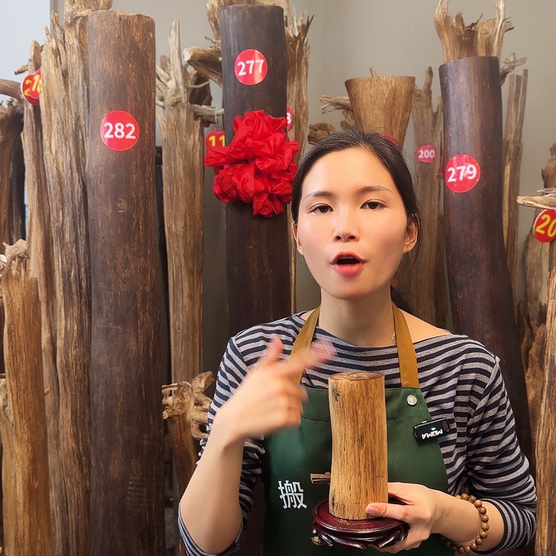 沉香摆件沉香原木工艺品摆件➕底座