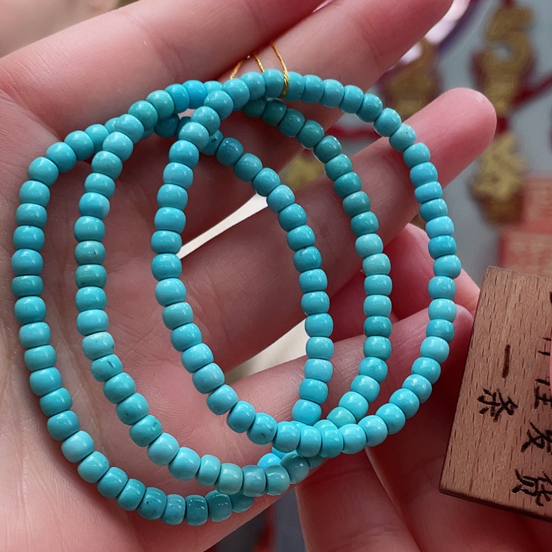 绿松石手串未镶嵌