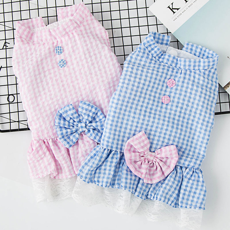 狗衣服春夏宠物猫咪幼猫薄款幼犬中型犬服装服饰公主蓬蓬裙子