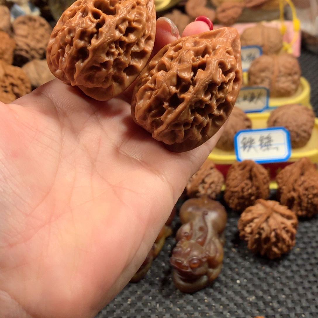 把件文玩核桃平谷火苗