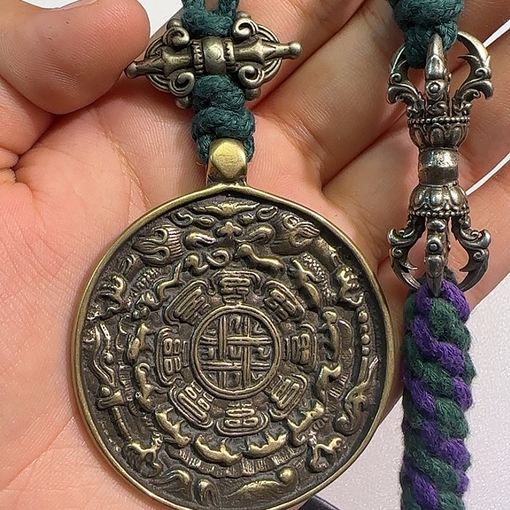 超***哥手串/手链核桃藏传工艺品九宫八卦