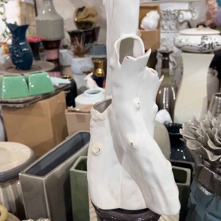 陶瓷花瓶摆件外贸出口微瑕捡漏