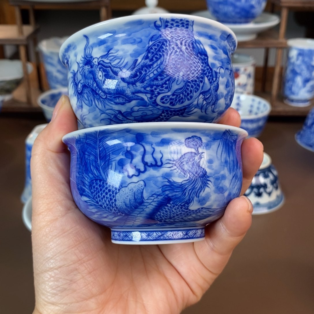 景德镇陶瓷手工手绘