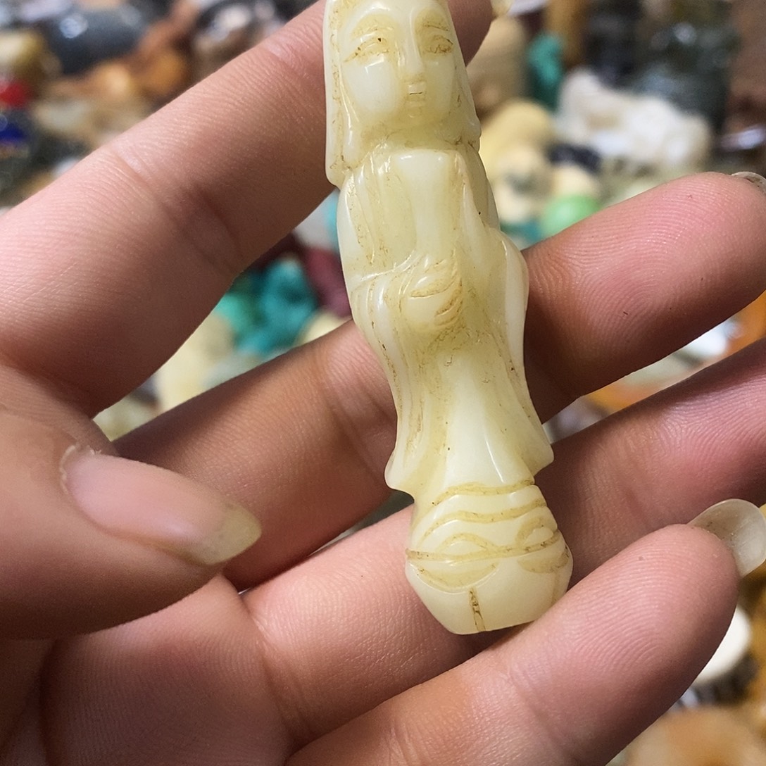 和田玉（糖玉）未镶嵌挂件