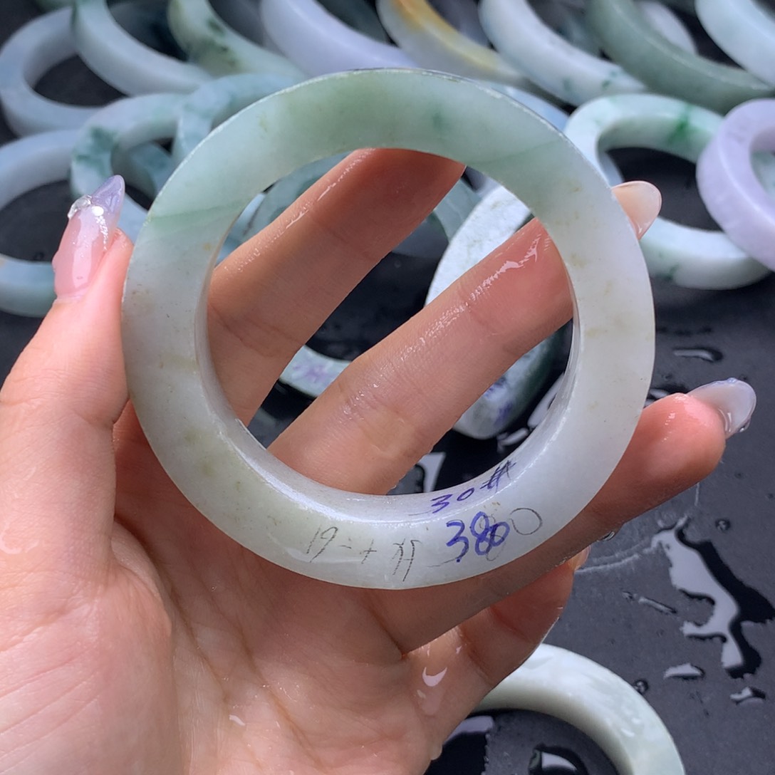 【闪购商品】未镶嵌翡翠手镯定制翡翠