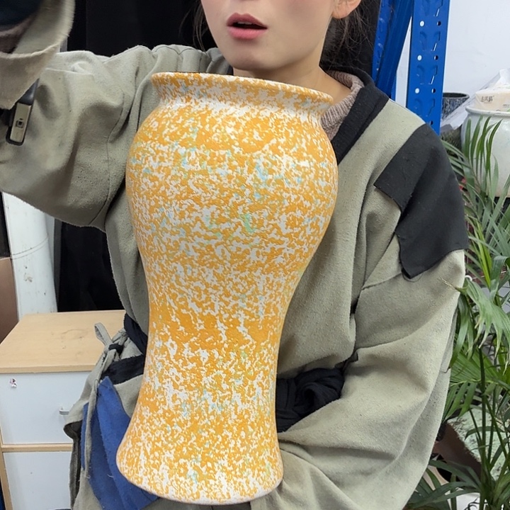 18×40 -粗陶花盆有孔-买买买