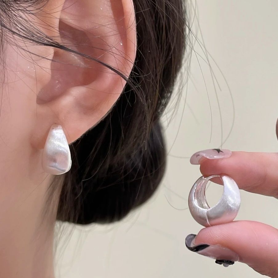 铜合金耳饰 气质轻奢时尚复古法式简约百搭小众ins精致耳环女1693