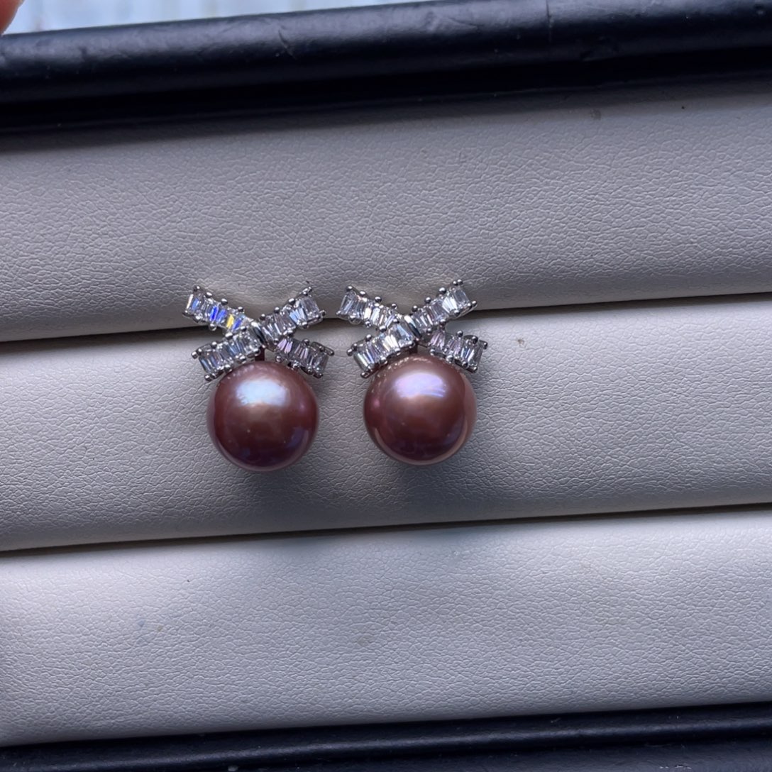 耳饰未镶嵌淡水珍珠