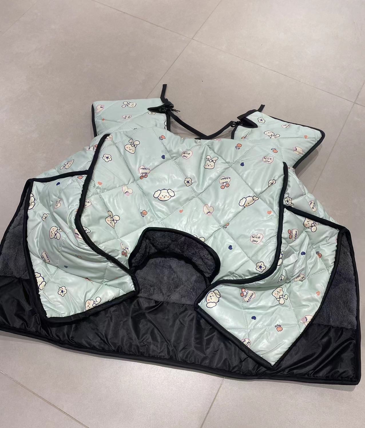 加大加厚护肩防风防水挡风被