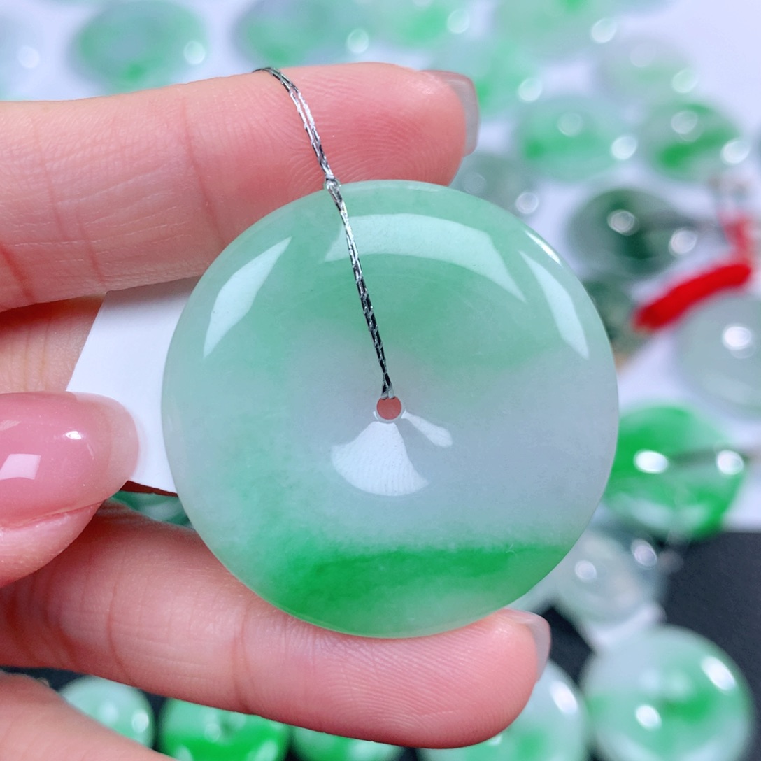 翡翠未镶嵌颈饰35.5-5.2