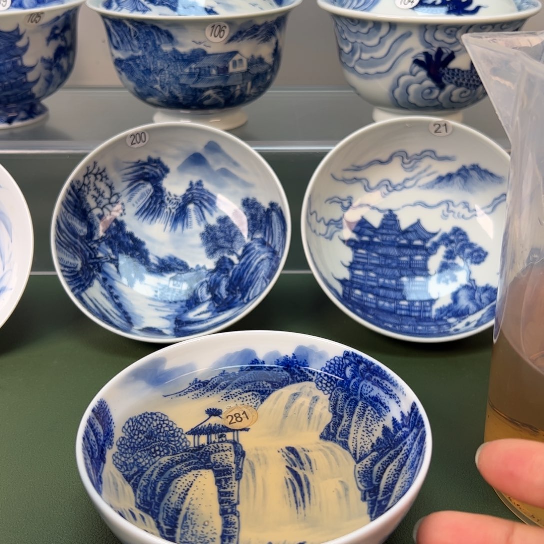 杯景德镇纯手绘茶具33