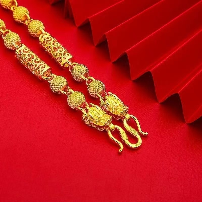 合金项链 【帝王祥云链】男款大气精美霸气潮流气质时尚