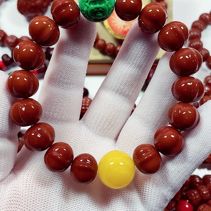 猴头核桃吊坠猴头