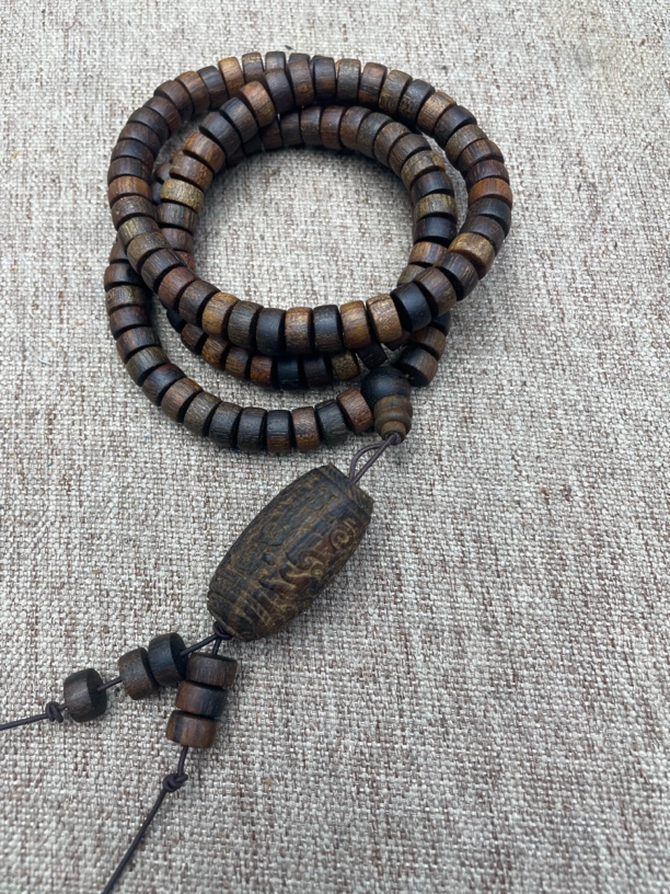 沉香木手串文玩老料 1号