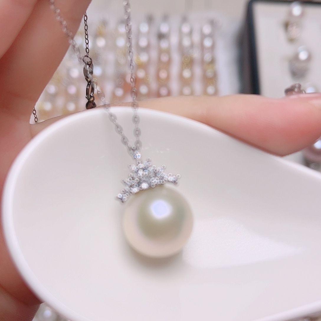 吊坠(赠链)未镶嵌淡水珍珠