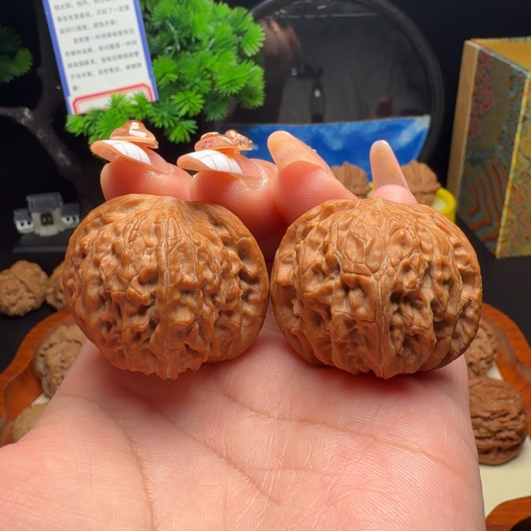 把件文玩核桃全品磨盘37