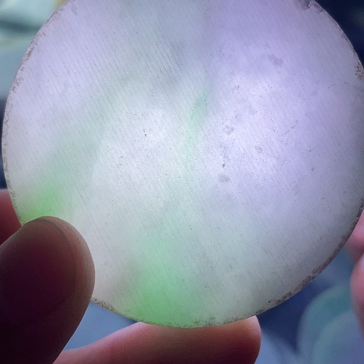 翡翠颈饰未镶嵌毛料36