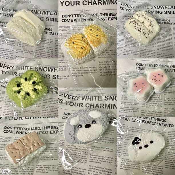 福利价专拍链接 椰冷捏捏食品级硅胶玩具默认微瑕