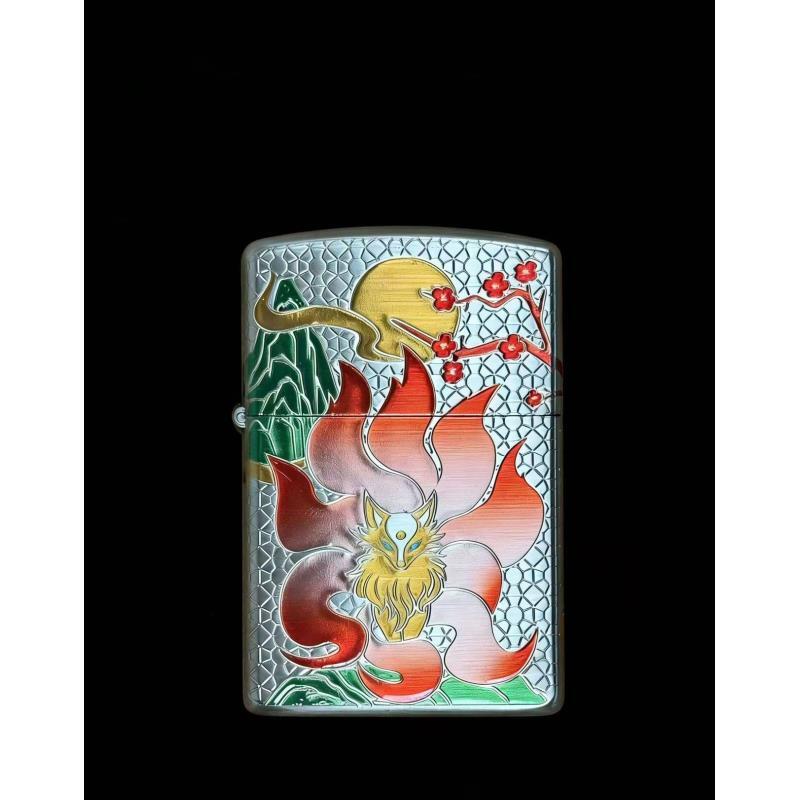 包银限量九尾狐打火机【全新机无油】