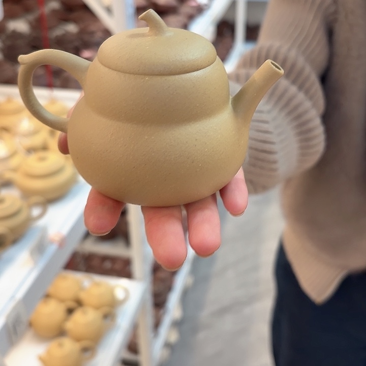 紫砂茶壶宜兴原矿梨皮