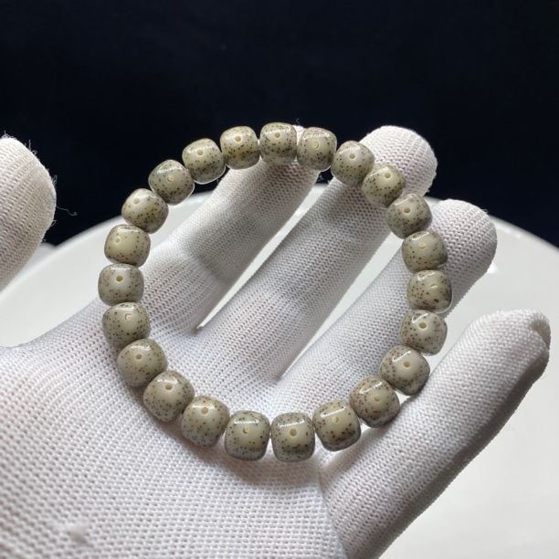 【高玩精品·糯冰01】尺寸10*9月朗星稀·牛毛星·星月手串