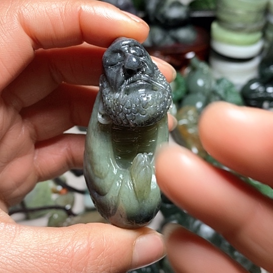 未镶嵌和田玉（糖玉）珠宝半成品用****5