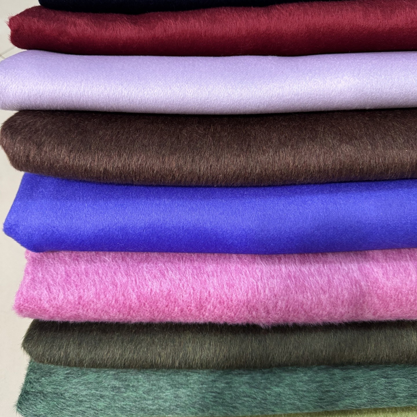 羊绒双面呢寒衣节双面羊绒布料布料直播大布头