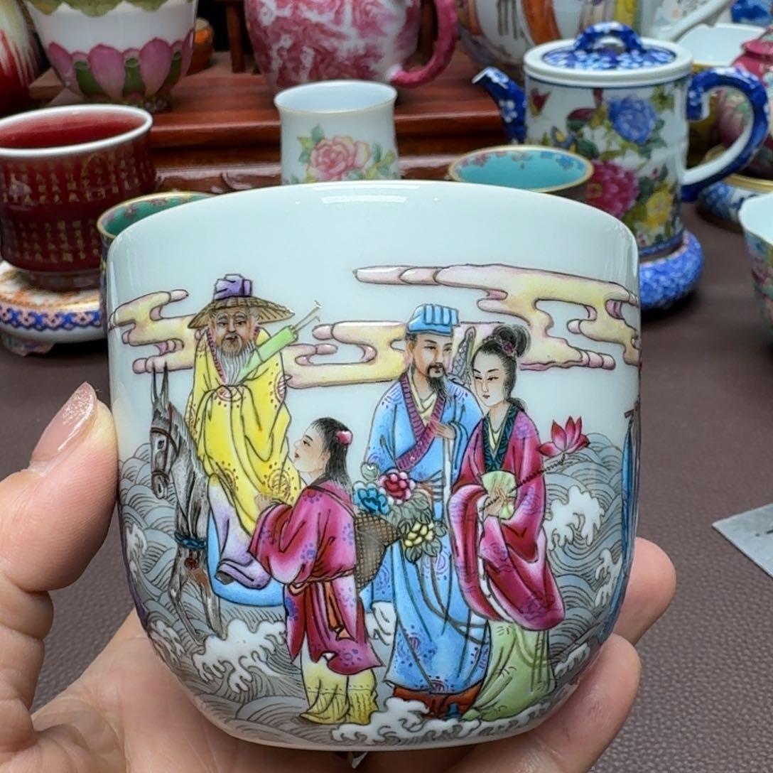 瓷片景德镇仿古手工制作精
