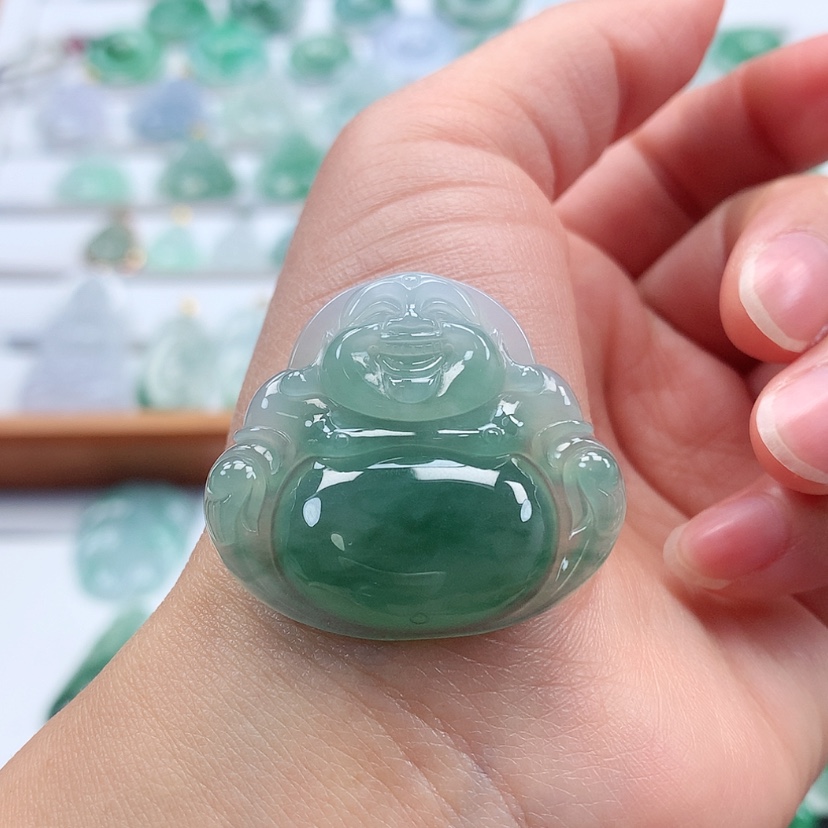 【闪购商品】翡翠吊坠(不含链)未镶嵌