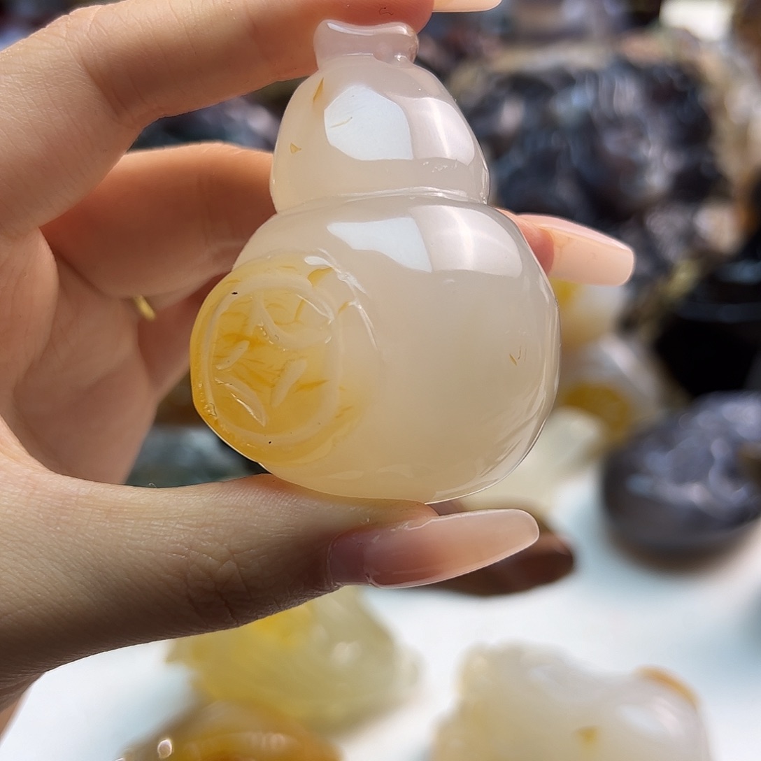 玛瑙/玉髓合金颈饰